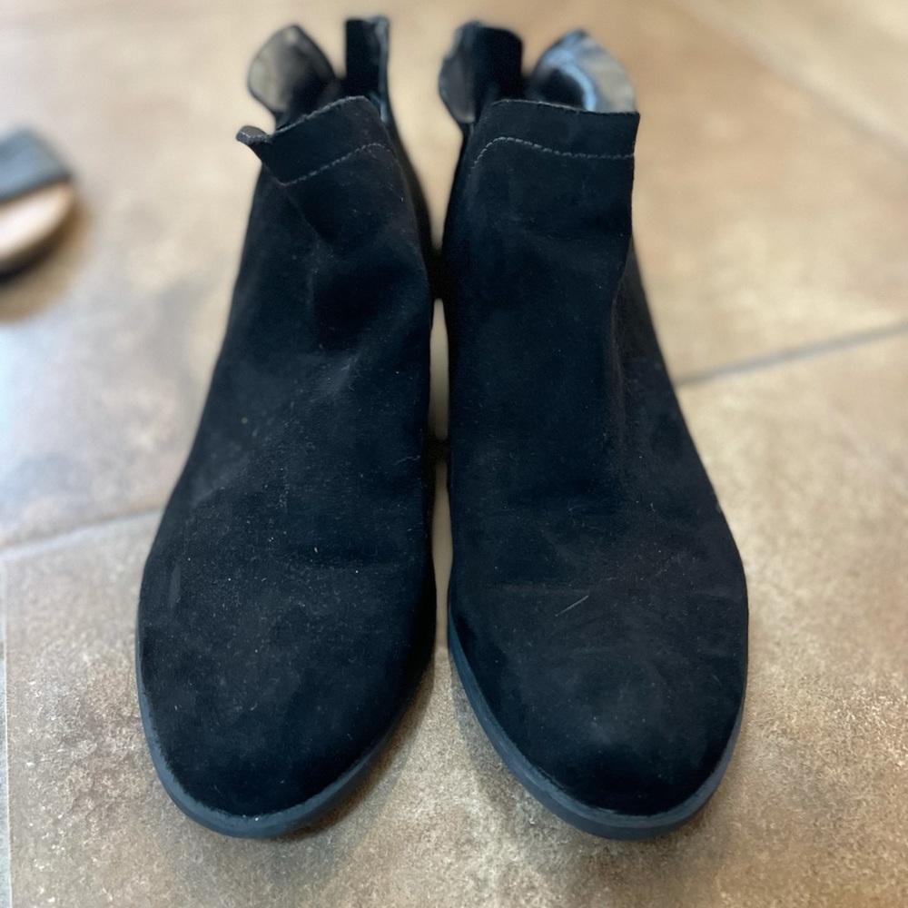 Black ankle boots